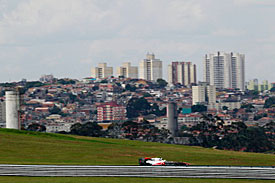 Interlagos with Sao Paulo backdrop