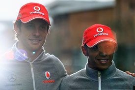 Lewis Hamilton and Jenson Button