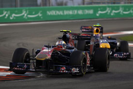 Jaime Alguersuari and Mark Webber