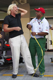 Richard Branson and Tony Fernandes