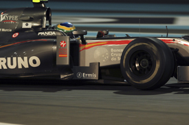 Bruno Senna, Hispania, Abu Dhabi