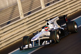Sergio Perez, Sauber, Abu Dhabi testing