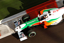Yelmer Buurman, Force India, 2010 Abu Dhabi test