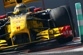 Robert Kubica in Pirelli testing