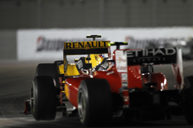 Petrov kept marching away from Alonso on the straights in Abu Dhabi