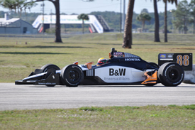 Ho-Pin Tung tests for FAZZT at Sebring