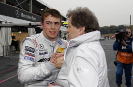 Paul di Resta with Norbert Haug
