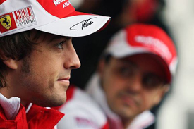 Fernando Alonso and Felipe Massa