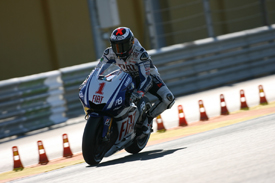 Jorge Lorenzo, Yamaha, Valencia 2010