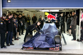 Red Bull testing in 2010