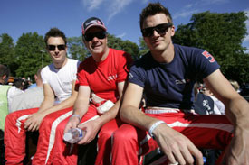 Greg, Nigel and Leo Mansell