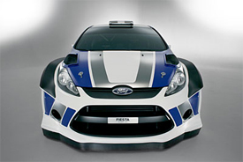 Ford Fiesta WRC car
