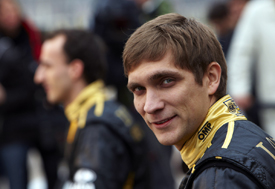 Vitaly Petrov and Robert Kubica