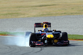 Sebastian Vettel, Red Bull, Valencia testing 2011