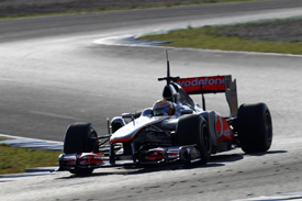 Lewis Hamilton, McLaren, Jerez testing 2011