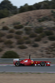Fernando Alonso, Ferrari, Jerez testing 2011