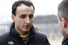 Robert Kubica, Valencia test, 2011