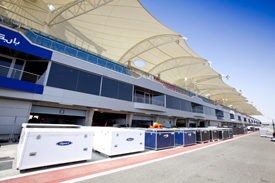 GP2 equipment at Sakhir