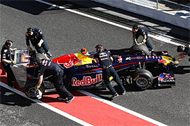 Sebastian Vettel, Red Bull, Barcelona testing