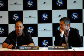 Tony Kanaan and Gil de Ferran