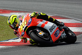 Valentino Rossi, Sepang testing