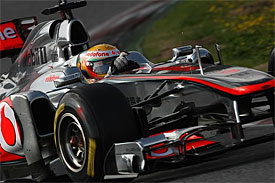 Lewis Hamilton, McLaren, Barcelona testing