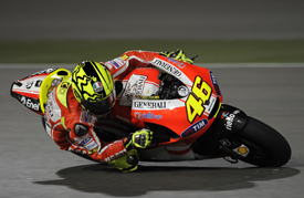 Valentino Rossi, Ducati, Losail testing