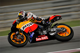 Dani Pedrosa, Honda, Losail testing 2011