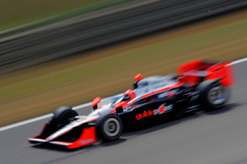 Helio Castroneves, Penske, Barber testing 2011