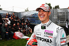 Michael Schumacher, Melbourne 2011, Thursday