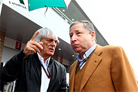 Bernie Ecclestone, Jean Todt