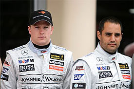 Kimi Raikkone, Juan Pablo Montoya, 1996
