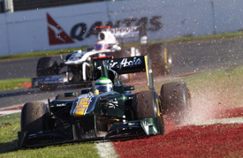 Heikki Kovalainen, Lotus, Melbourne 2011
