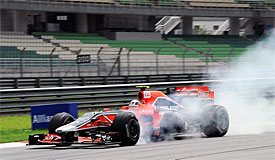 Jerome D'Ambrosio, Virgin, Malaysian GP