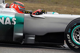 Michael Schumacher, Mercedes, 2011