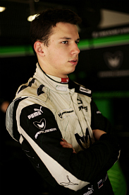 Ivan Lukashevic Barcelona GP3 test 2011