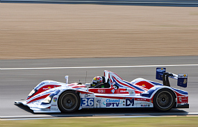 Ben Collins Mike Newton Tommy Erdos RML HPD Le Mans test day 2011