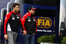Jerome D'Ambrosio and Timo Glock, Virgin, 2011