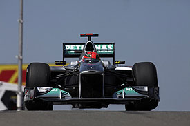 Michael Schumacher, Mercedes, 2011