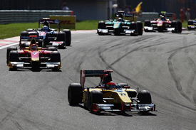 Romain Grosjean leads in Turkey