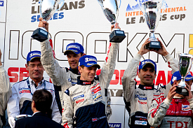 Podium Spa 1000km ILMC 2011 
