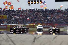 Start of the 2011 Turkish GP