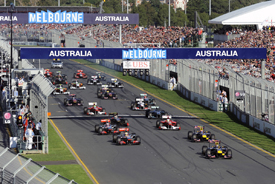 Australian Grand Prix start 2011
