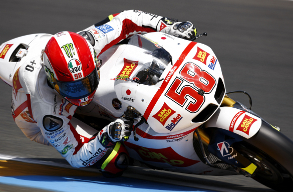 Marco Simoncelli 2011 French Grand Prix Gresini Honda