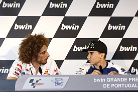 marco Simoncelli Jorge Lorenzo Portuguese Grand Prix 2011