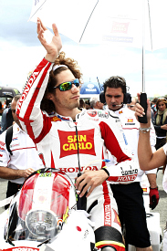 Marco Simoncelli Gresini Honda 2011 French Grand Prix