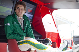 Jules Bianchi ART GP2 Barcelona 2011