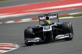 Pastor Maldonado, Williams, Catalunya 2011
