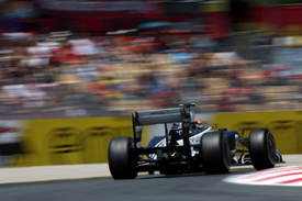 Pastor Maldonado, Williams, Catalunya 2011