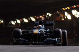 Jarno Trulli, Lotus, Monaco tunnel 2010